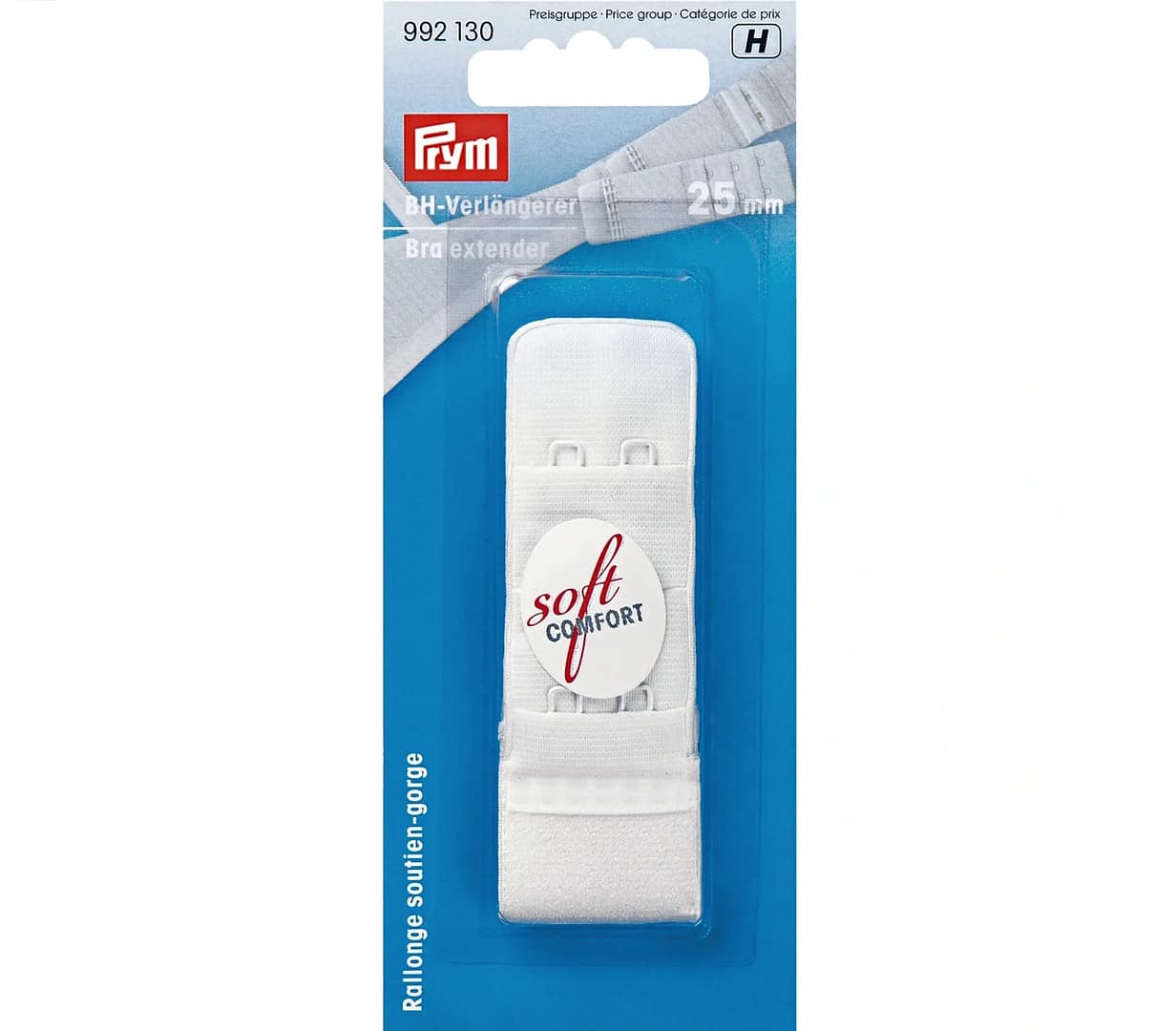 PRYM BH Verlängerung 25mm weiß
