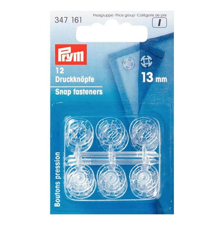 PRYM Annäh-Druckknöpfe, Kunststoff